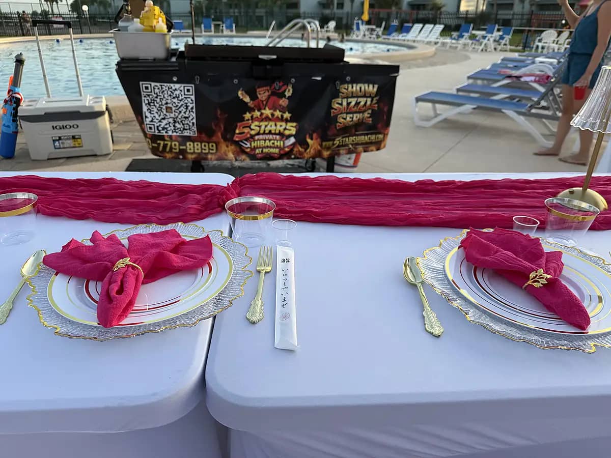 Private chef experience along the Emerald Coast